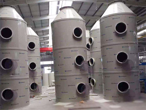 噴淋塔在工業(yè)廢氣處理設(shè)備中起到了哪些作用同使用中出現(xiàn)問(wèn)題的解決方法